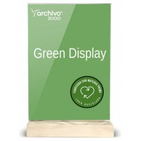 EXPOSITOR SOBREMESA SOSTENIBLE GREENDISPLAY 4X15X24CM A5 ARCHIVO2000 15905M1 CS TP (Espera 4 dias)